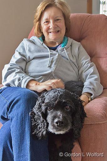 Max With Sandra_30567.jpg - Photographed at Smiths Falls, Ontario, Canada.